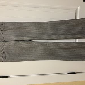 Gray Striped Pants